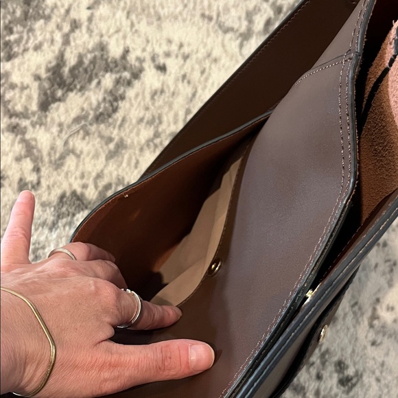 Rich Brown Genuine Leather Hobo lotty Shoulder Bag - new - Picture 6 of 11